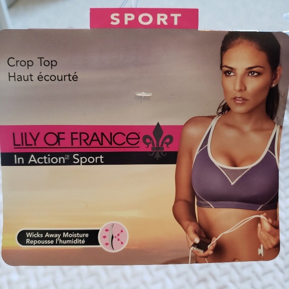 Lily of France Sport Crop Top - Picture 3 of 3